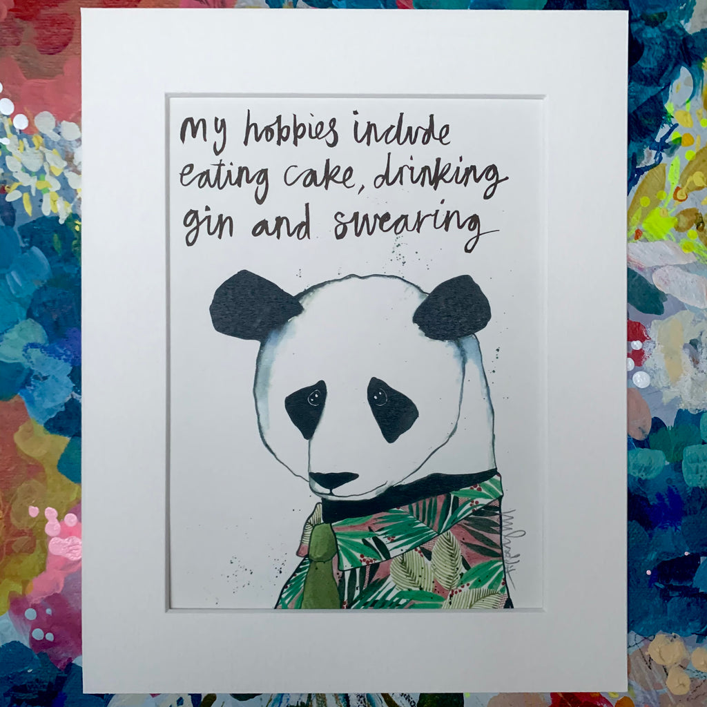 Animal art, Cole the Panda