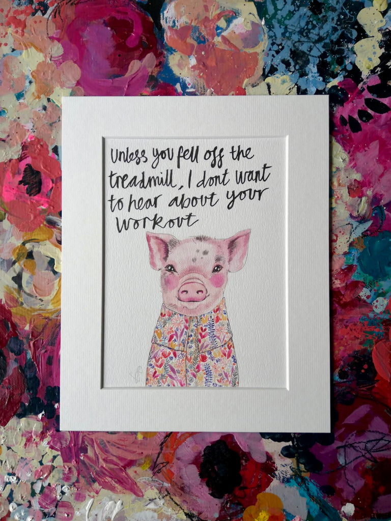 Animal art, Yoyo the pig