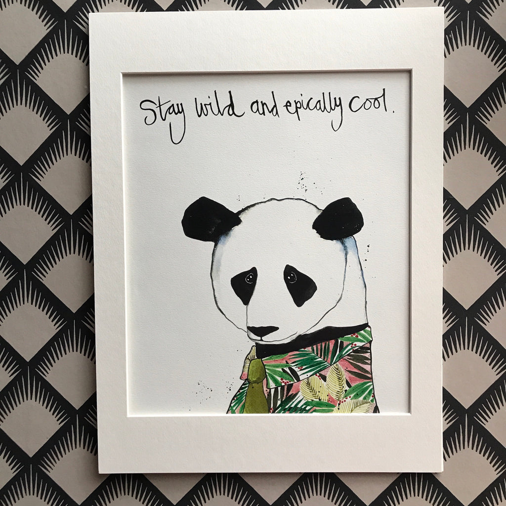 Animal art, Cole the Panda