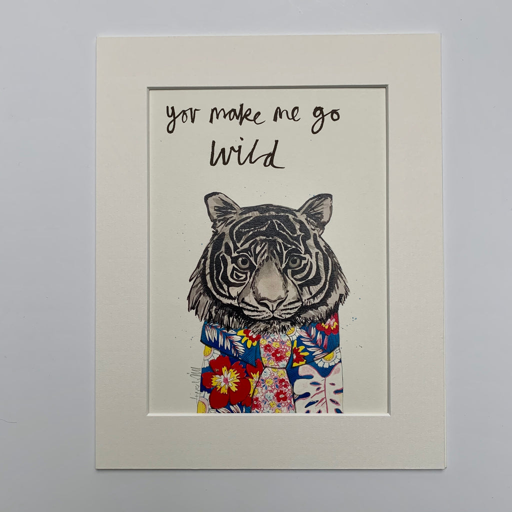 Animal art, Tyrone the Tiger