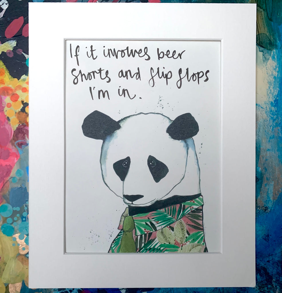 Animal art, Cole the Panda