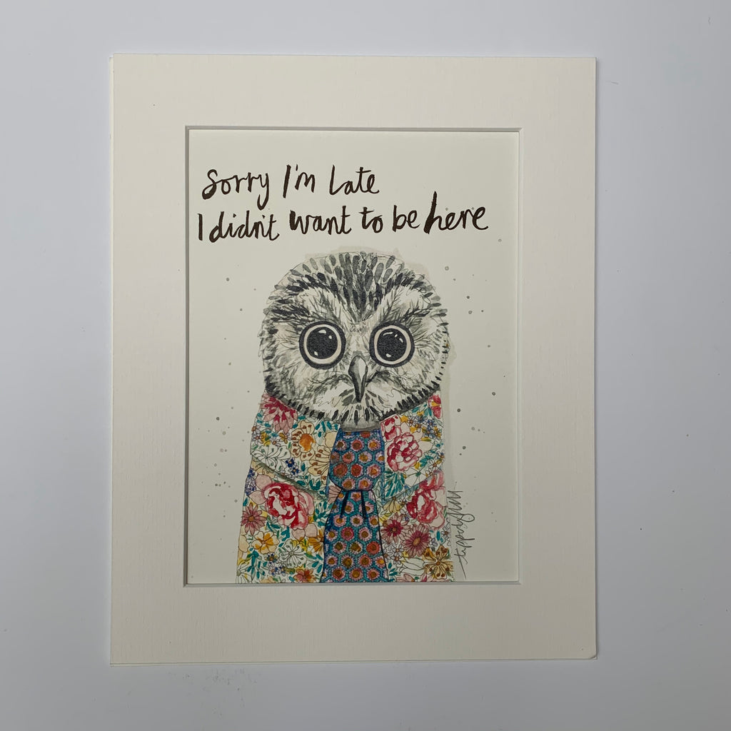 Animal art, Oscar the owl