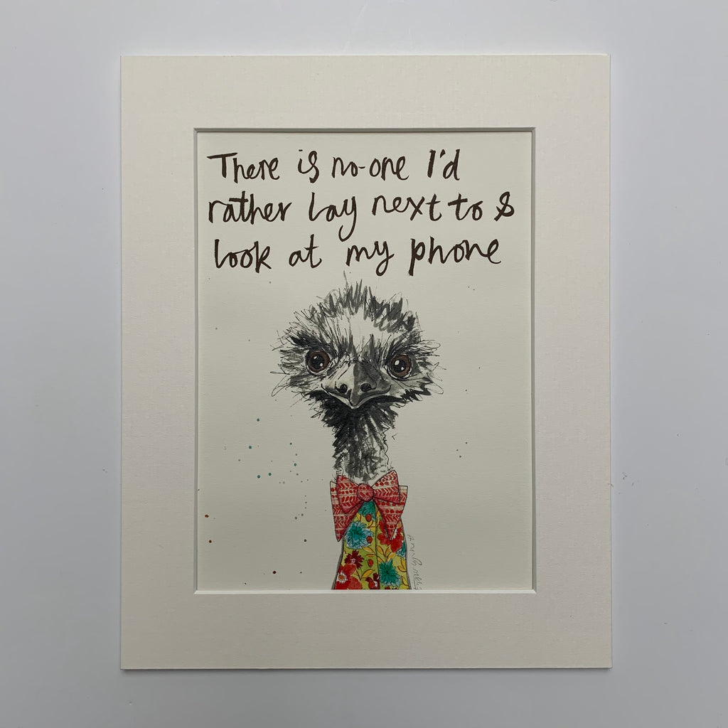 Animal Art, Bruce the Emu