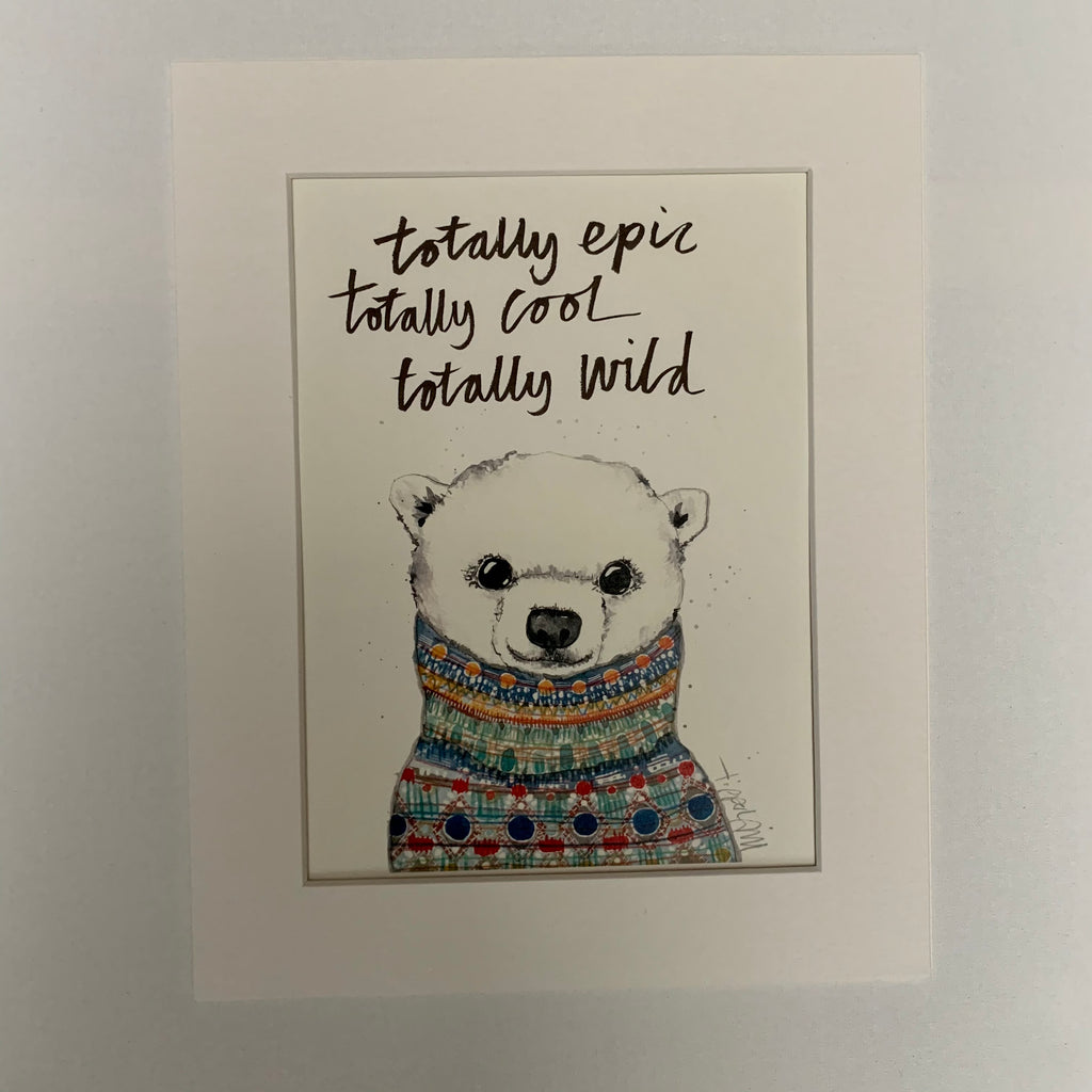 Animal art, Eve Polar Bear