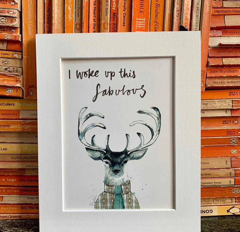 Animal art, Finn the stag