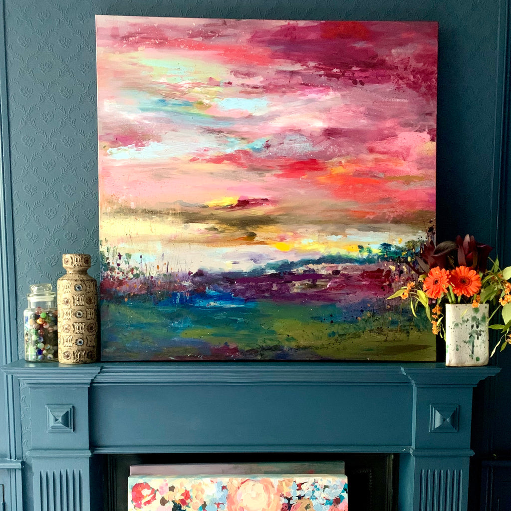 Abstract landscape, ‘Meditation on colour’