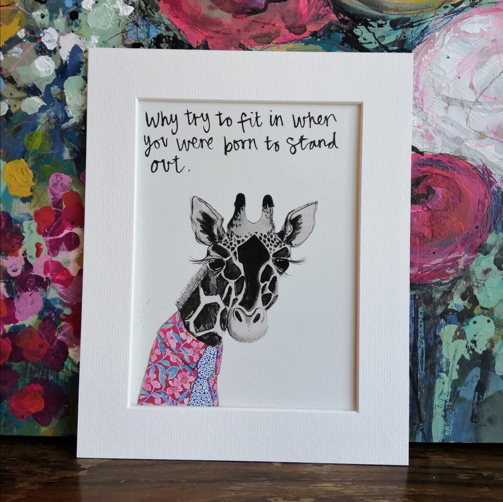 Animal Art, Gerald the Giraffe