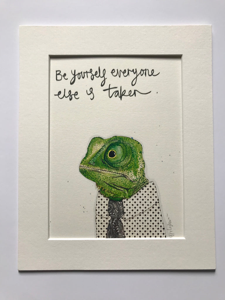 Animal art, Gareth the chameleon