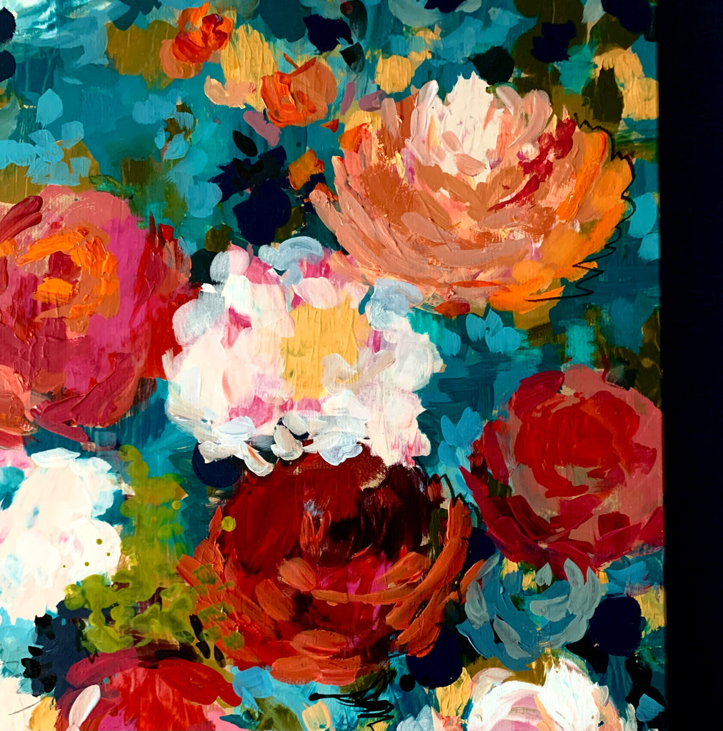 Abstract Floral, ‘Warmer still’