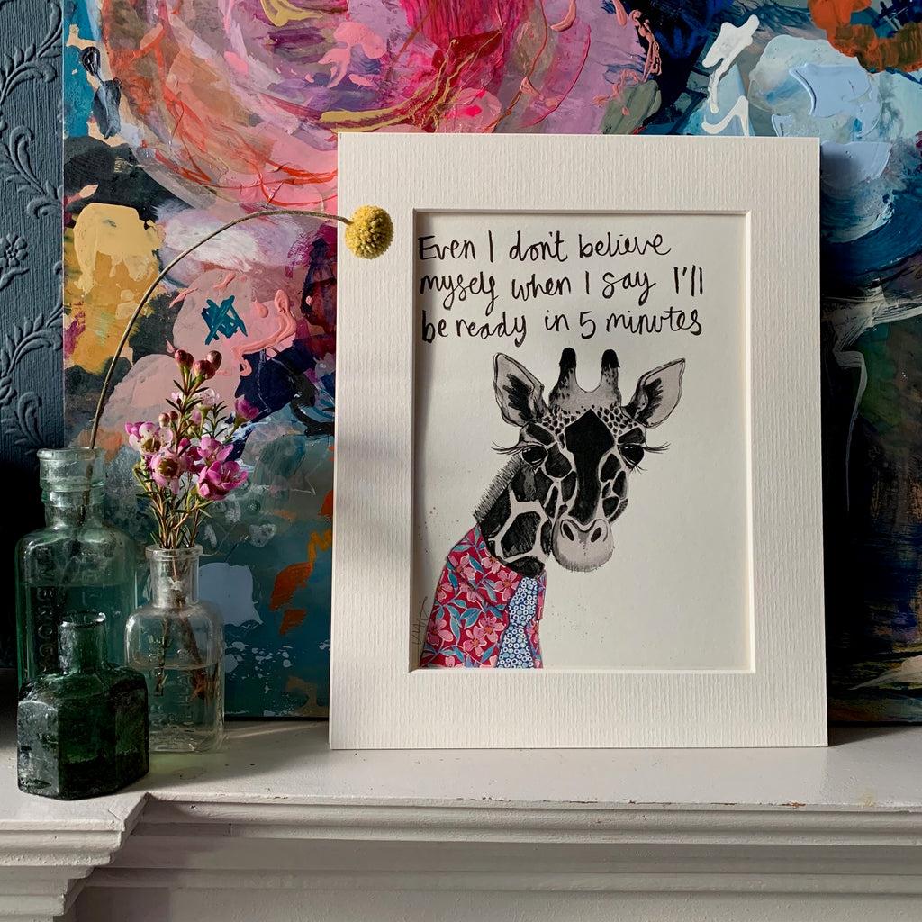 Animal Art, Gerald the Giraffe