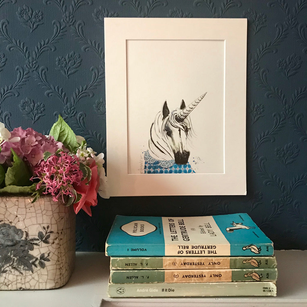 Animal art, Lily the unicorn